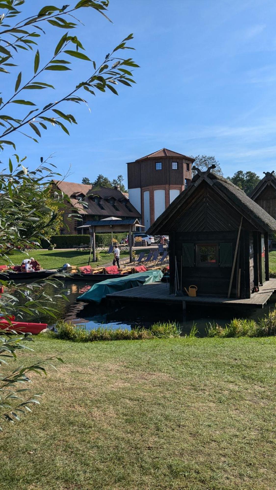Spreewaldhaeuser Golinski Mit Kamin Am Neuendorfer See Alt Schadow Zewnętrze zdjęcie