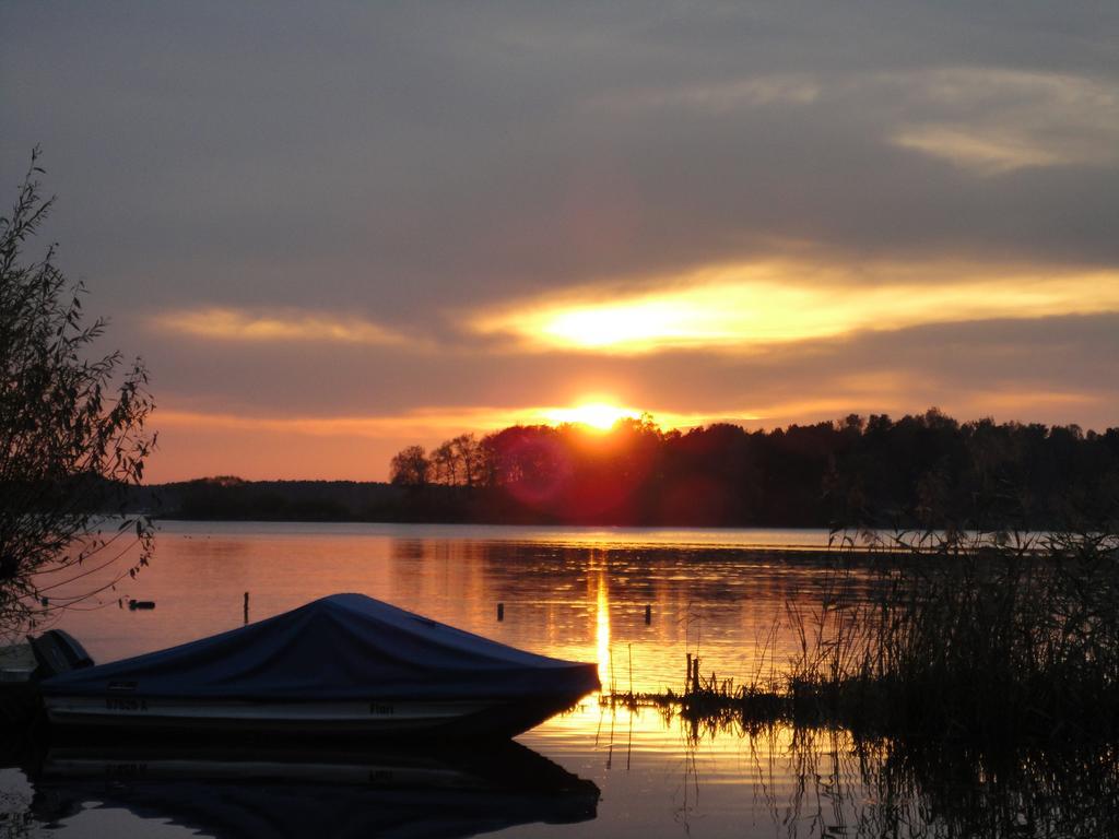 Spreewaldhaeuser Golinski Mit Kamin Am Neuendorfer See Alt Schadow Zewnętrze zdjęcie